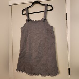 Gray Sleeveless Dress